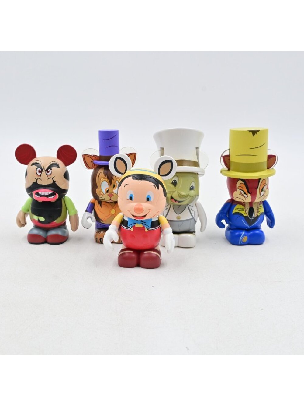 Disney Vinylmation Pinocchio Lot of 5 Figures Stromboli Honest John Gideon Toy